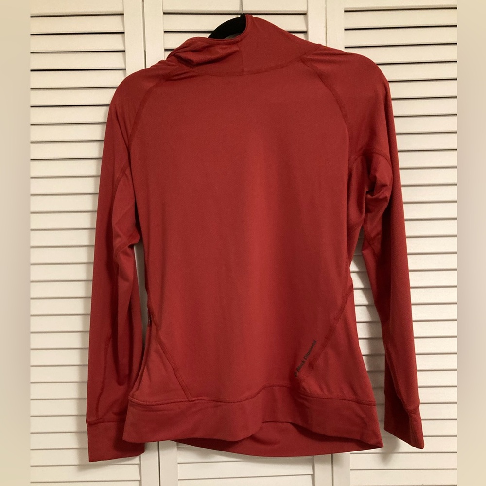 Black Diamond Women's dark pinkHoodie Sweatshirt